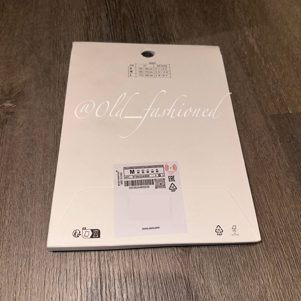 ZARA Bloggers Fav Rhinestone Fishnet Tights - Picture 13 of 14